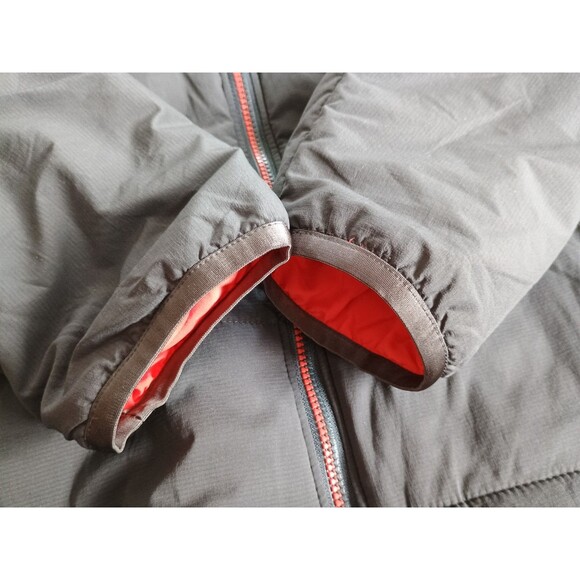 Eddie Bauer First Ascent Jacket Women's XL Ignite Flux Hooded Gray Orange Coat - Picture 5 of 11